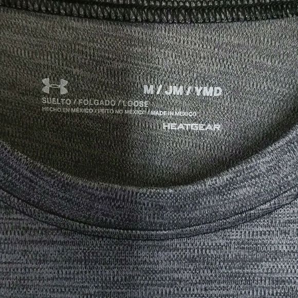 Under Armour Youth Athletic Shirt Tee - Picture 3 of 4